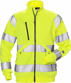 Fristads - Sweatjakke Hi-Vis Dame 126535 Gul