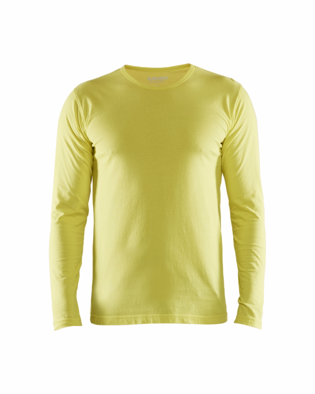 T-shirt L/Æ 3500 gul, str. XS