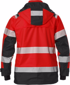 Fristads - Vinterjakke Hi-Vis Dame 127663 Rød/sort