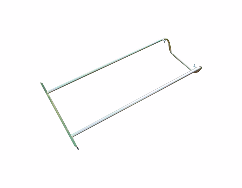 Stålbøjlehåndtag ergonomisk