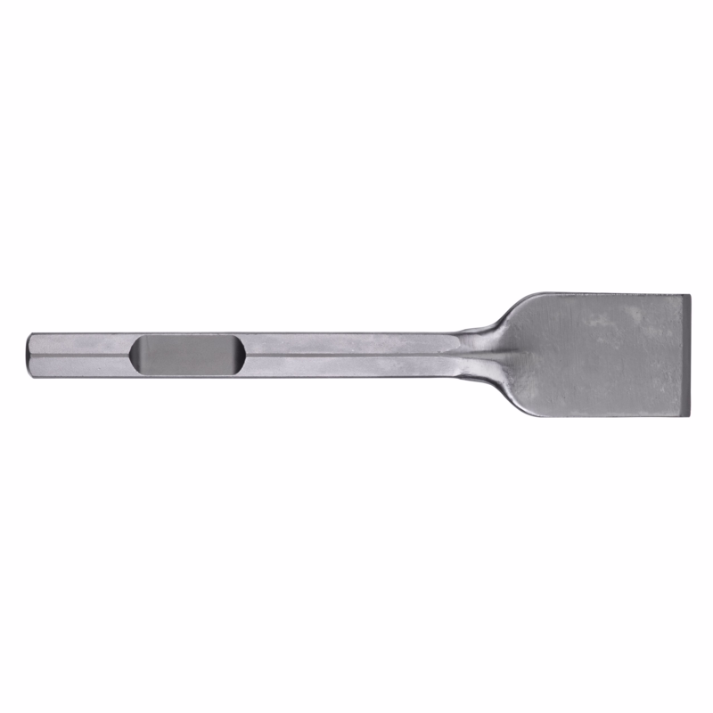Bredmejsel 28mm hex 80x400mm