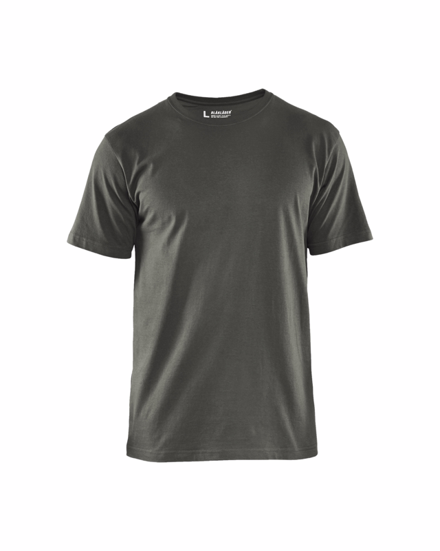 T-shirt 3525 army grøn, str. L