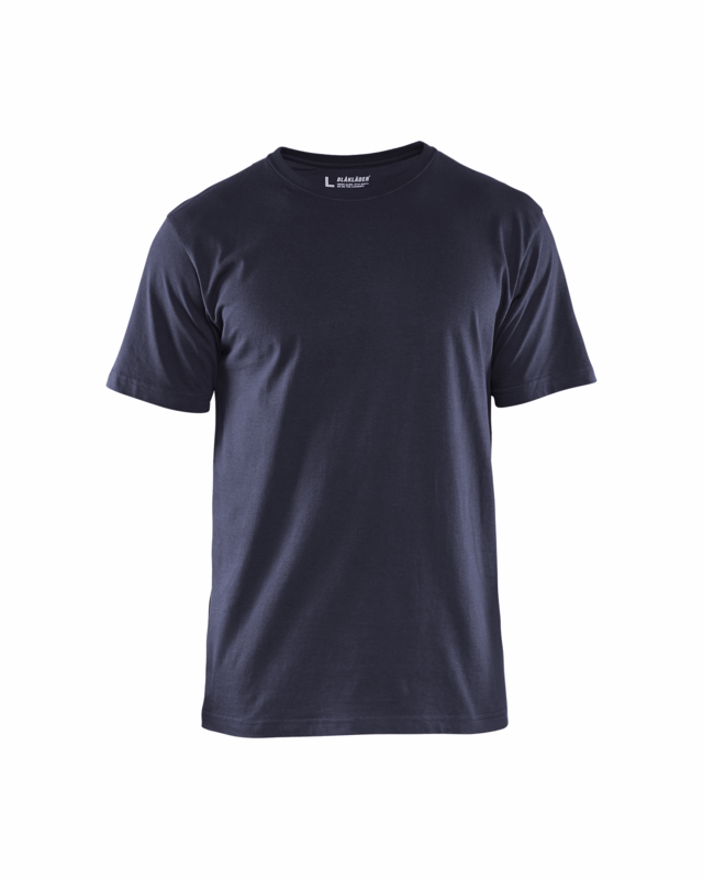 T-shirt 3525 mørk marineblå, str. 2XL - lang