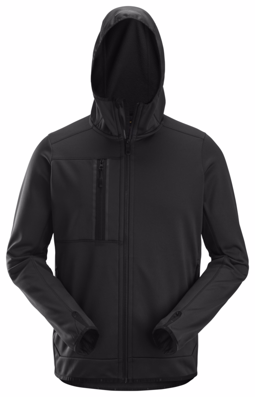 Hættetrøje 8058 sort, str. M