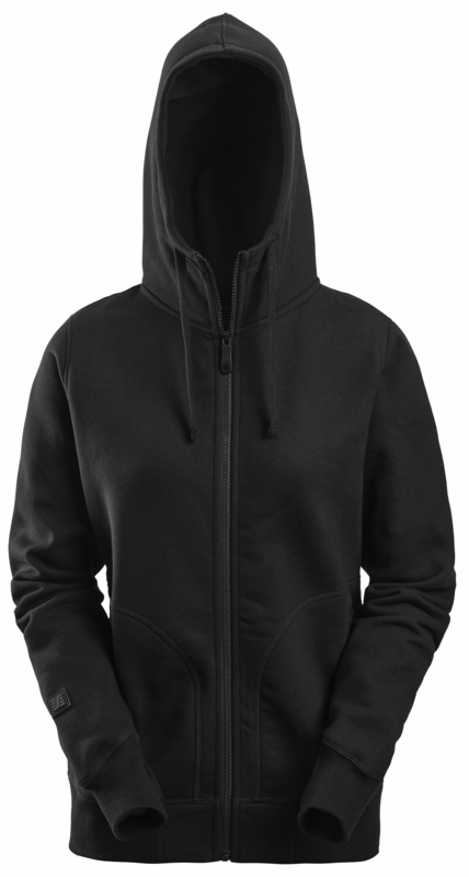 Hættetrøje Dame 2897 sort, str. XL