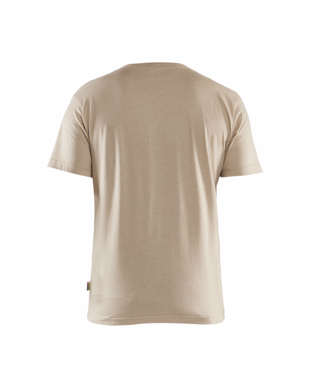 T-shirt 3531 varm beige, str. 4XL