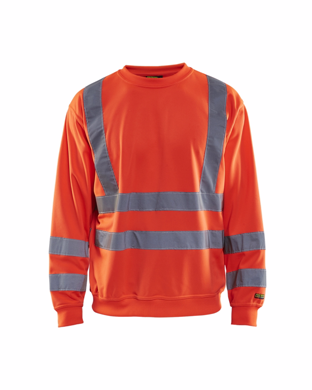 Sweatshirt 33411974 Hi-vis rød, str. XS