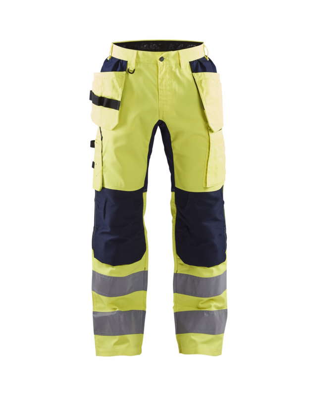 Arbejdsbuks 15521811 Hi-vis gul/marineblå, str. C152