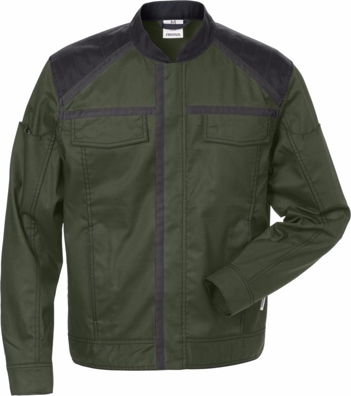 Arbejdsjakke 129481 Armygrøn/sort, str. 4XL