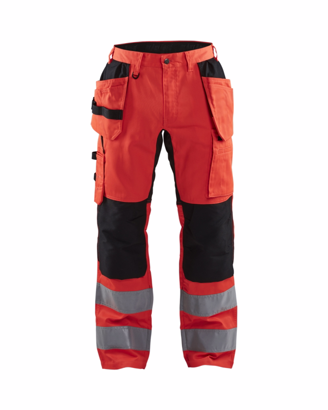 Arbejdsbuks 15521811 Hi-vis rød/sort, str. C156