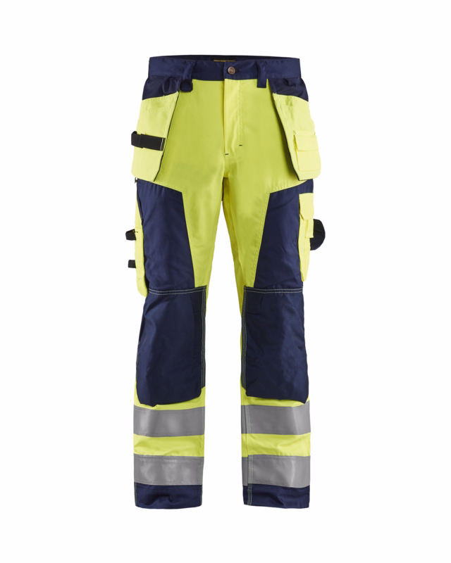 Arbejdsbuks 15681811 Hi-vis gul/marineblå, str. C54