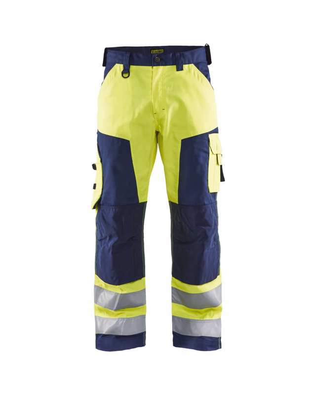 Arbejdsbuks 15661811 Hi-vis gul/marineblå, str. C44