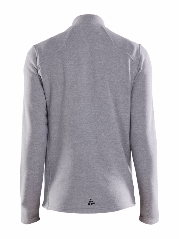 Fleecejakke Explore Grey mel/Black, str. 4XL