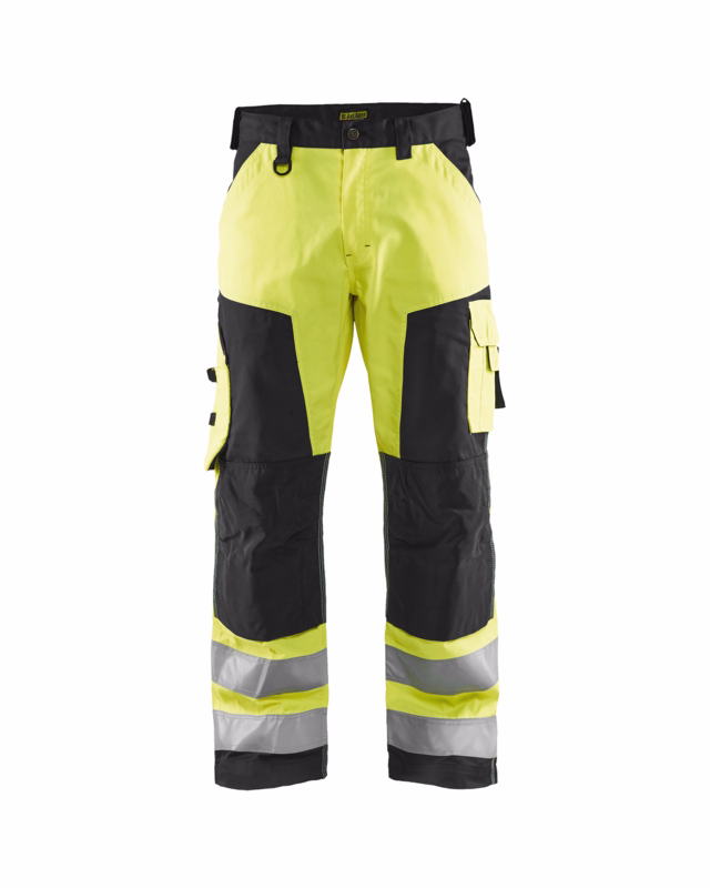 Arbejdsbuks 15661811 Hi-vis gul/sort, str. D108