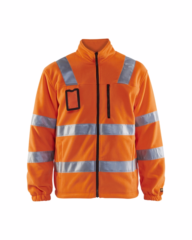 Fleecejakke 48532560 Hi-vis orange, str. L