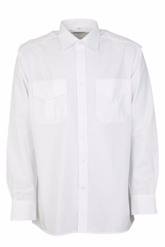 Uniformsskjorte 8300 Classic+ Hvid, str. 47/48