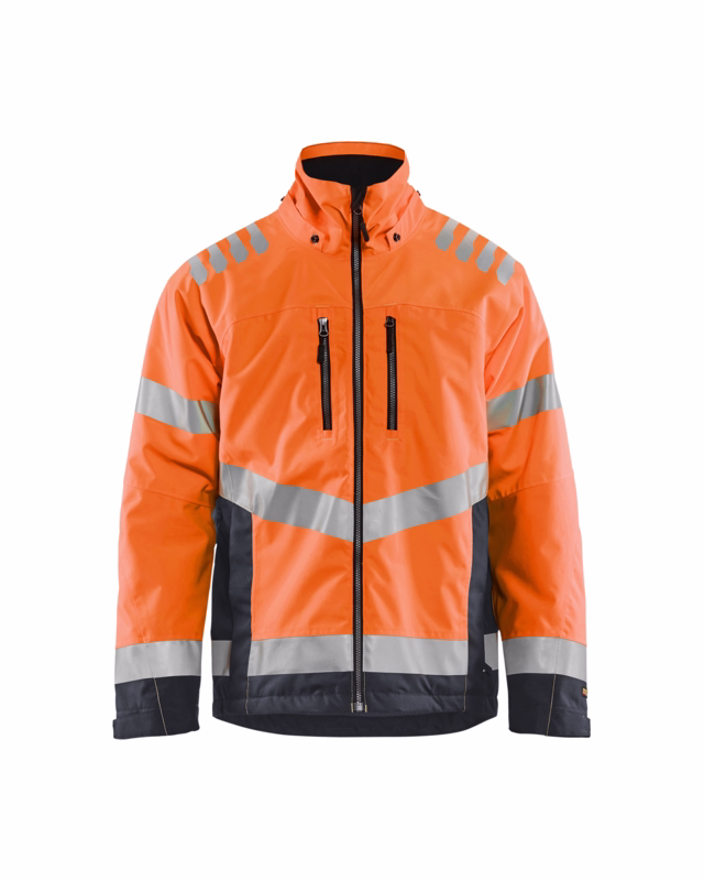 Vinterjakke 47801977 Hi-vis orange/mellemgrå, str. 2XL