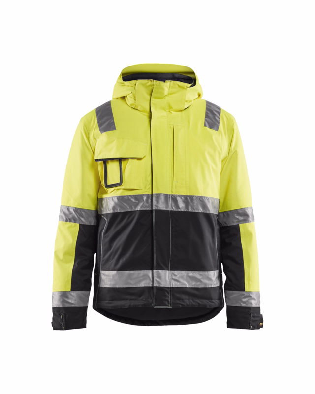 Vinterjakke 48701987 Hi-vis gul/sort, str. XS