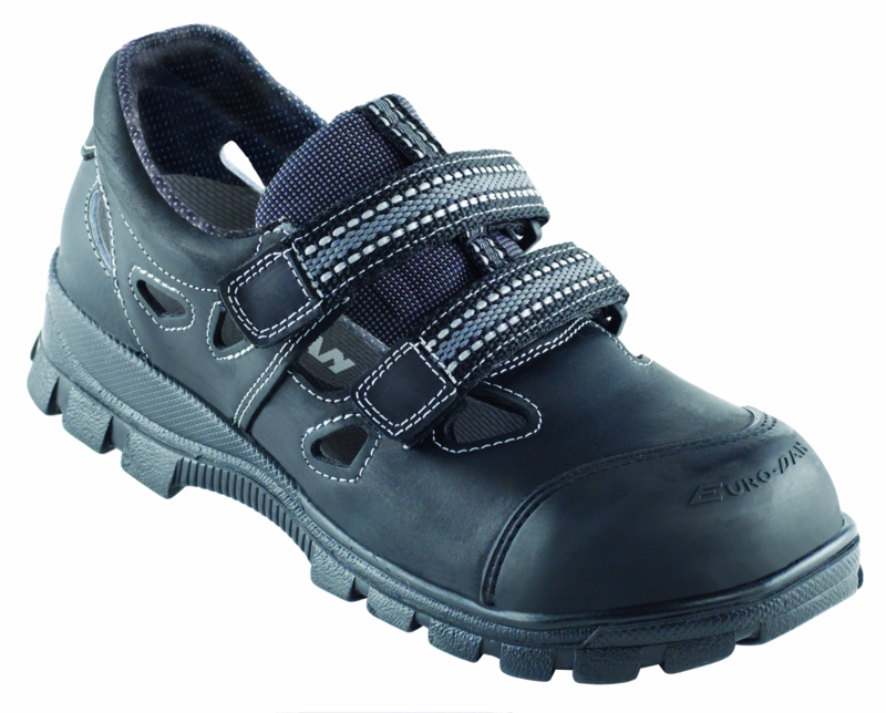 Sikkerhedssandal 693-17 Sort, str. 44