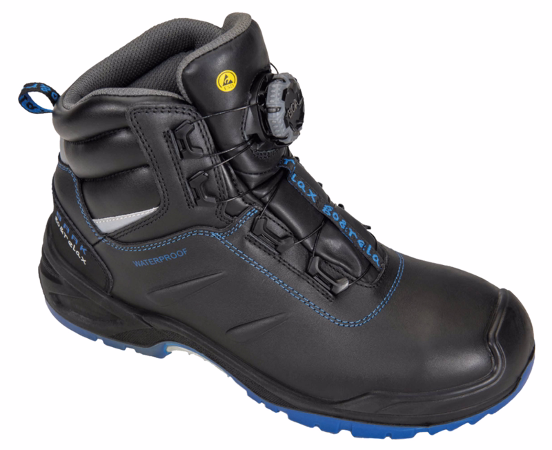 Sikkerhedsstøvlet Hunter BA7323 Sort/blå, str. 47