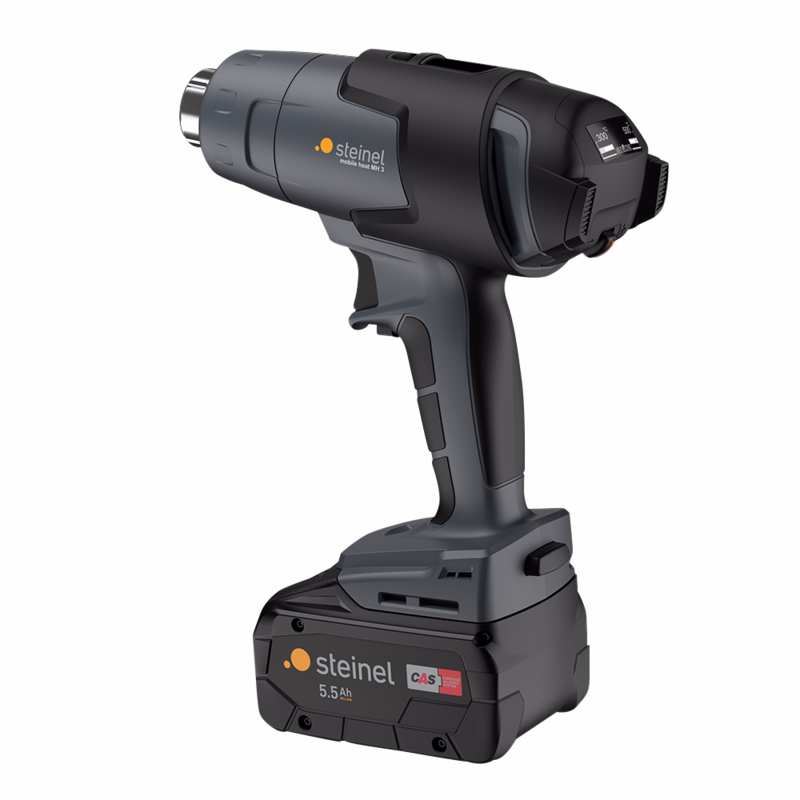 Varmluftpistol  MH3 18 V m/5,5 Ah batteri og lader