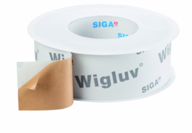 SIGA - Tape UV Wigluv 60 hvid 60 mm x 40 m t/udvendige samlinger