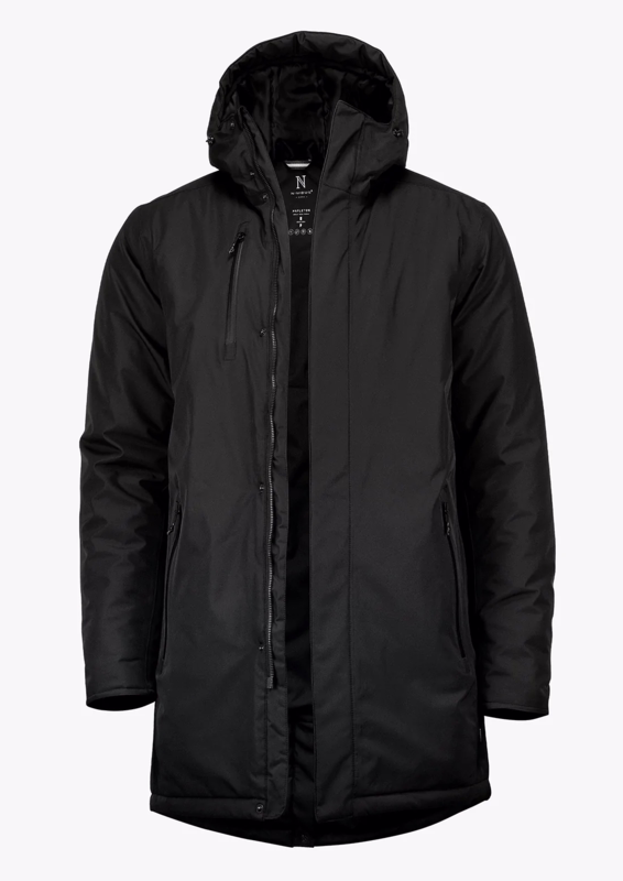 Parka jakke Mapleton Mens black, str. XL