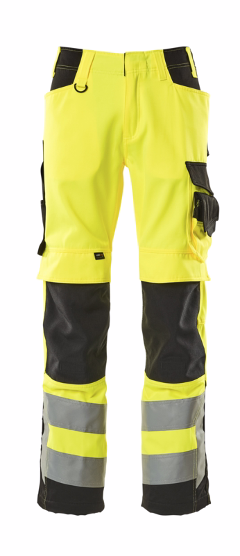 Arbejdsbuks Hi-vis 15579 gul/sort, str. 90C60