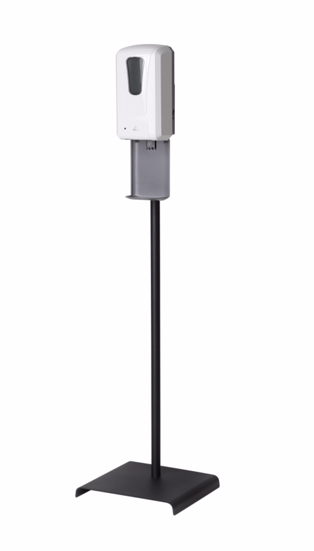 Sæbedispenser m/ sensor + stander 0,9L