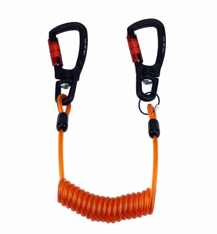 Værktøjsline med 2 karabiner