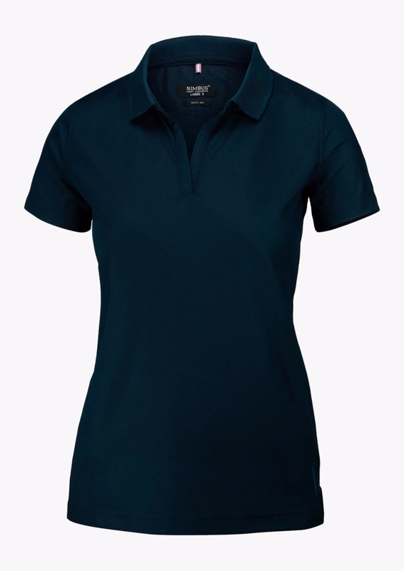 Polo Dame Clearwater Navy Str. S