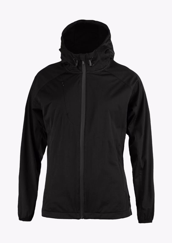 Hættesoftshell Dame Fargo Black Str. XL