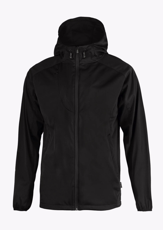 Hættesoftshell Fargo Black Str. 2XL