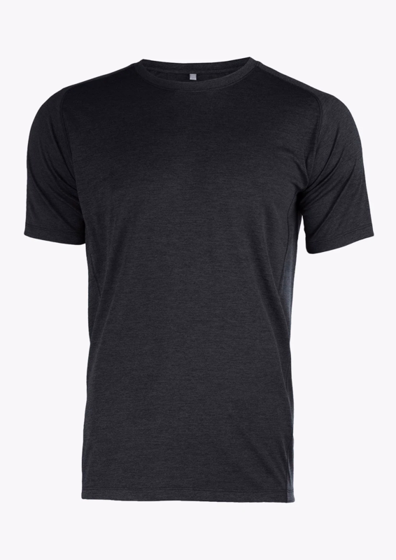 T-shirt Freemont Black Melange Str. 4XL