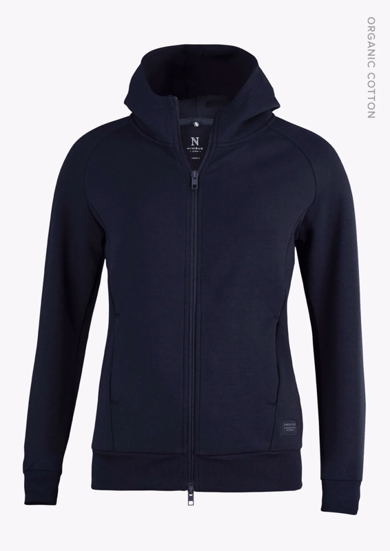 Hættetrøje Dame Hampton Navy Str. XL