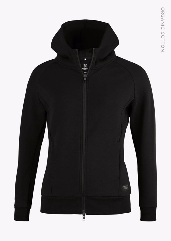 Hættetrøje Dame Hampton Black Str. XL