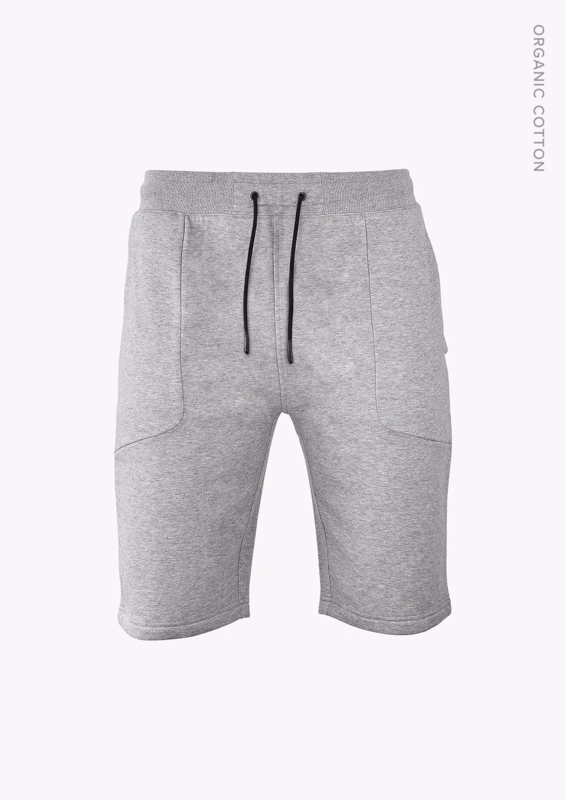 Sweatshorts Hickory Grey Melange Str. XL