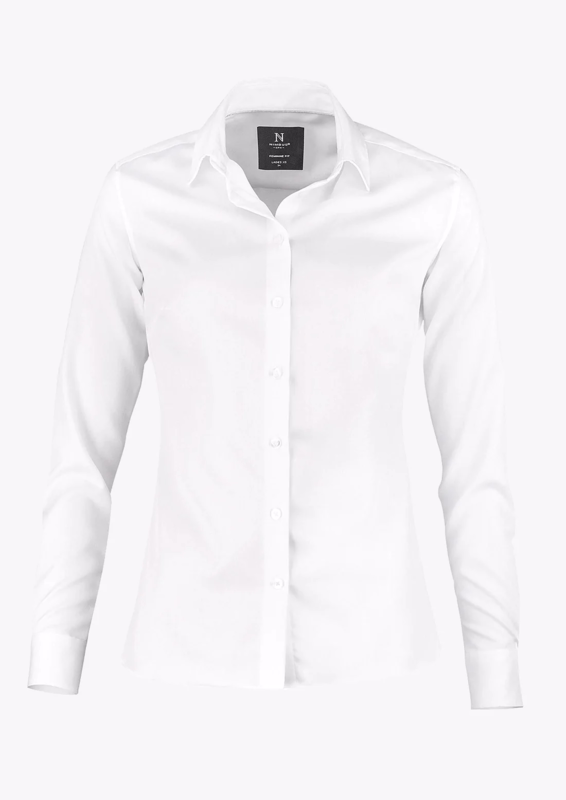 Businessskjorte Dame Portland White Str. L