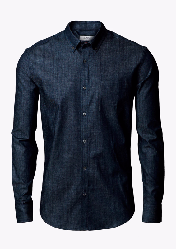 Denimskjorte Torrance Indigo Blue Str. L