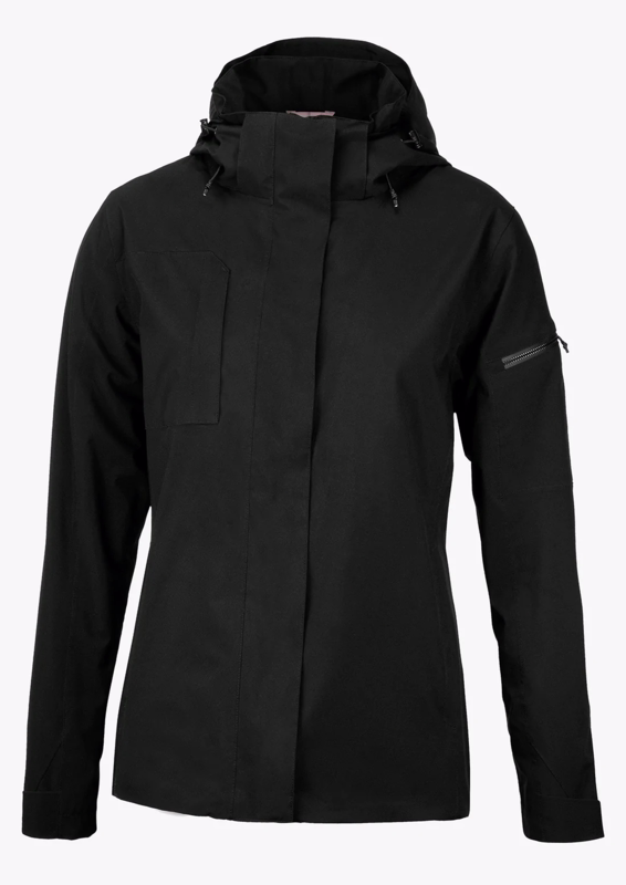 Vinterjakke Dame Whitestone Black Str. L