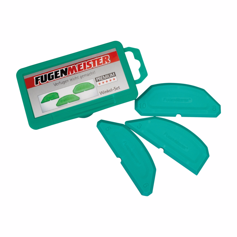 Silikonespartel fugemester vinkel pk. á 3 stk.