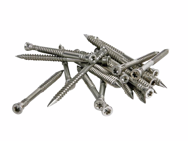 Terrasseskrue A4 Tx25 5,5x70 á 100 stk