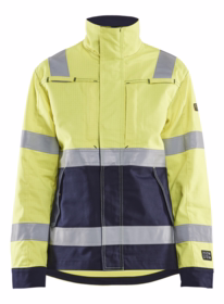 Blåkläder - Arbejdsjakke Dame Hi-vis 4091 Gul/marineblå