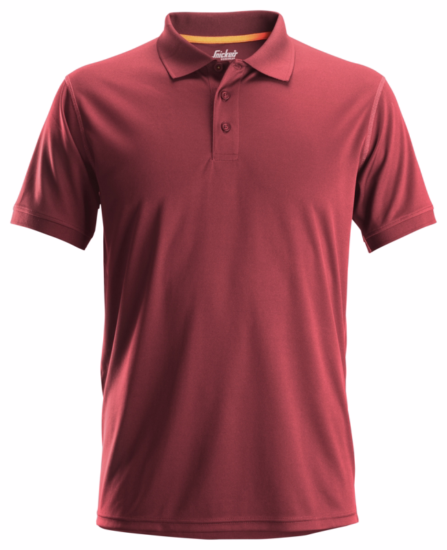 Polo shirt 2721 chilirød, Str. L