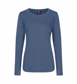 ID Identity - T-shirt 0509 Dame L/Æ Indigo