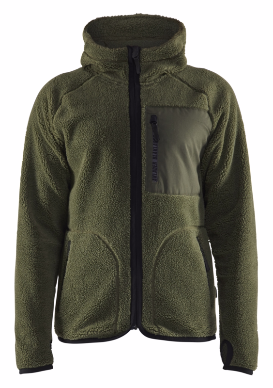 Jakke 4725 Fiberpels Efterårs grøn, str. XL