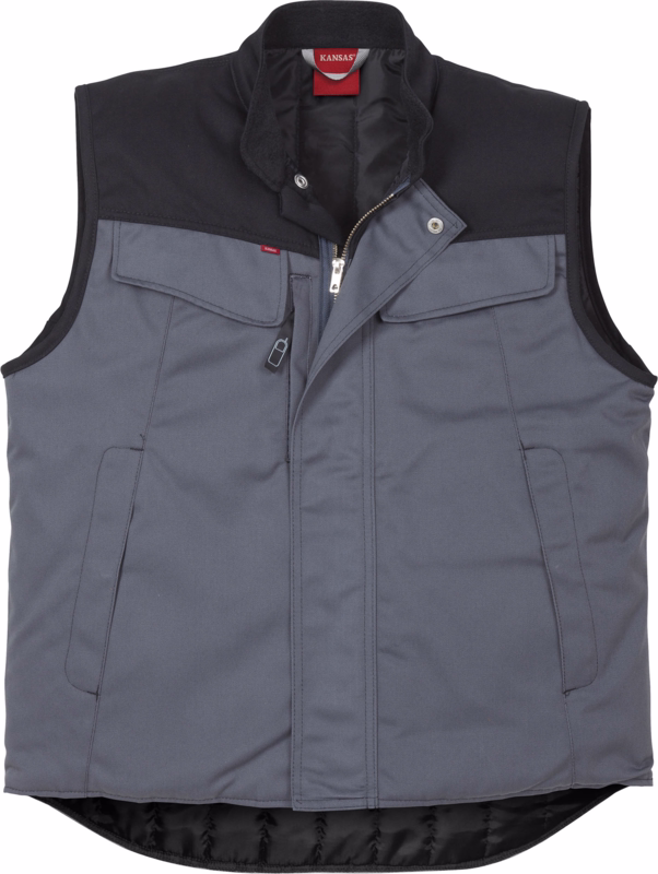 Arbejdsvest 113161 Grå/sort, str. XS