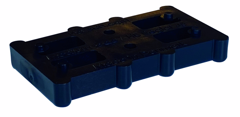 Justerbrikker Reglar 80x45x10mm sort 500 stk