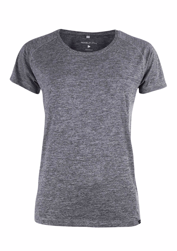 T-shirt Dame Freemont Grey Melange Str. XS