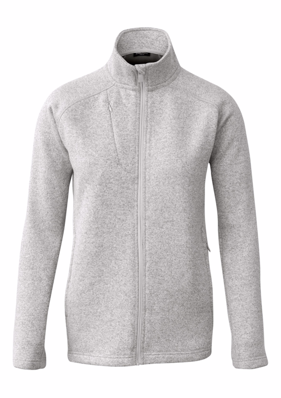 Jakke Dame Montana Light Grey Melange Str. 2XL
